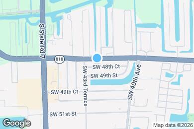 Map image of the property - 4285 SW 48th Ct