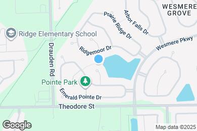 Map image of the property - 1708 Lake Pointe Ct