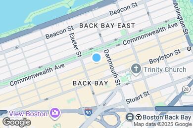 Map image of the property - 169 Newbury St