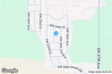 Map image of the property - 9515 SW 31st Ct