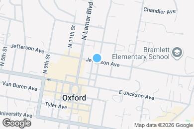 Map image of the property - 1310 Jefferson Ave