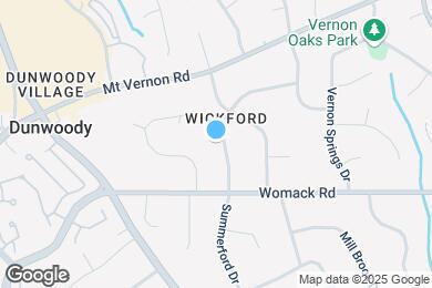 Map image of the property - 1450 Cedarhurst Dr