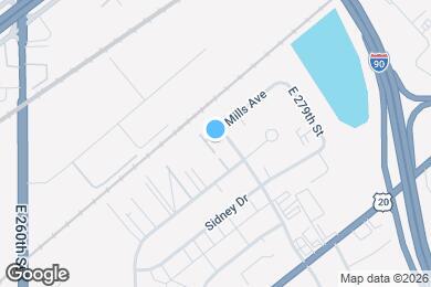 Map image of the property - 1250 E 276th St