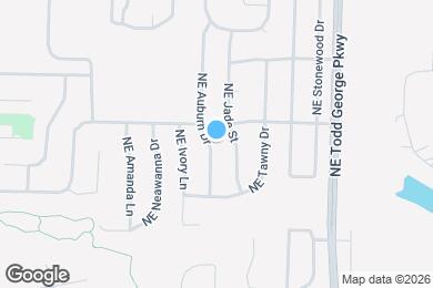 Map image of the property - 1529 NE Auburn Dr