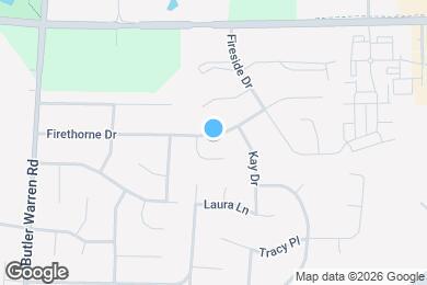 Map image of the property - 1353 Firethorne Dr