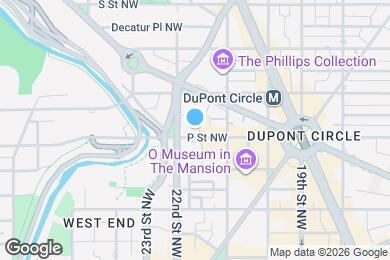 Map image of the property - 2141 P St NW