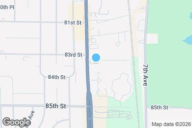 Map image of the property - 1207 83rd St
