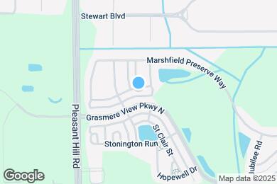 Map image of the property - 3401 Marshfield Preserve Way