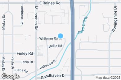 Map image of the property - 1791 Whitman Rd