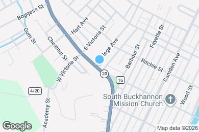 Map image of the property - 1 College Ave