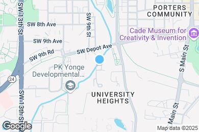 Map image of the property - 1035 SW 9th St