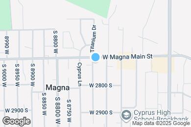 Map image of the property - 2723 S 8650 W