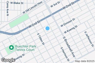 Map image of the property - 1818 W Division St
