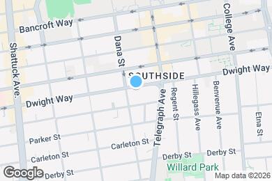 Map image of the property - 2410 Dwight Way
