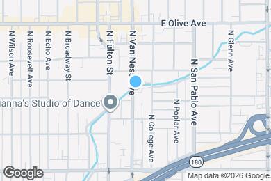 Map image of the property - 940 N Van Ness Ave