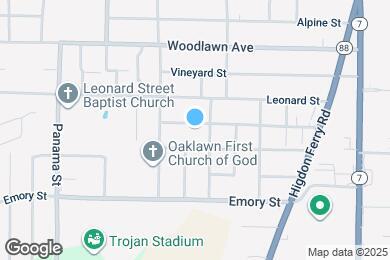 Map image of the property - 505 Jerome St