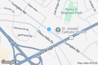 Map image of the property - 2612 Lumpkin Rd