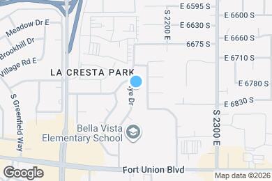 Map image of the property - 6805 S Nye Dr