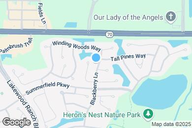 Map image of the property - 6226 Blackberry Ln