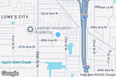 Map image of the property - 2533 48th Ave N