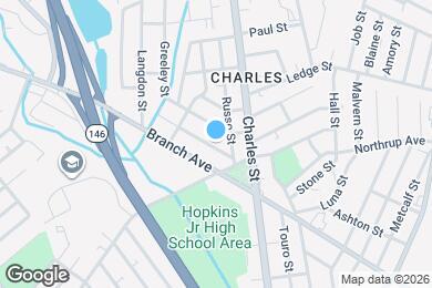 Map image of the property - 15 Monticello St