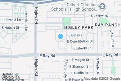 Map image of the property - 1506 S Colt Dr