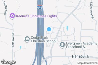 Map image of the property - 16125 Juanita Woodinville Way NE