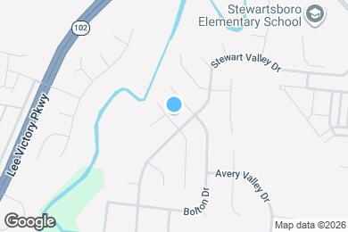 Map image of the property - 1502 Huddersfield Dr