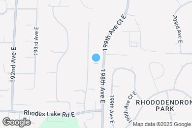 Map image of the property - 11221 197th Ave E