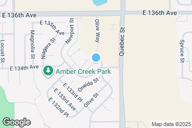 Map image of the property - 13407 Oneida Ln