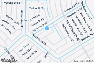 Map image of the property - 1180 Valencia St SE