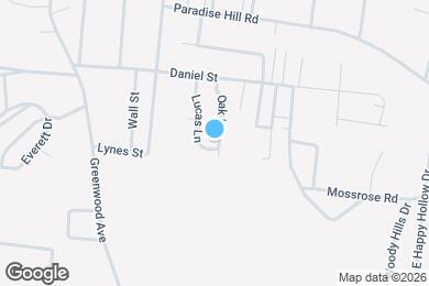 Map image of the property - 928 Oak Ln