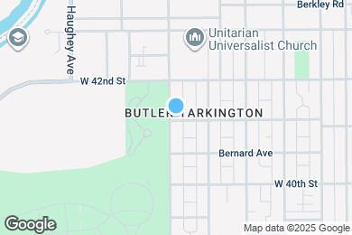 Map image of the property - 634 W 41st St