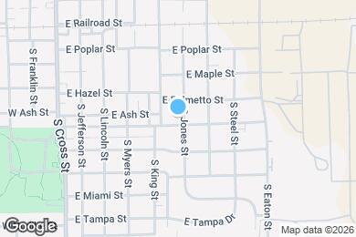 Map image of the property - 508 E Emmons St