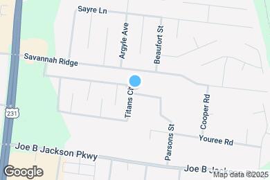 Map image of the property - 347 Titans Cir