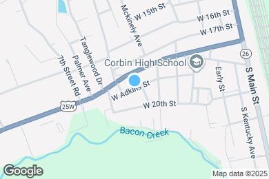 Map image of the property - 713 Adkins St