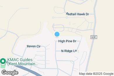 Map image of the property - 1659 High Pine Dr