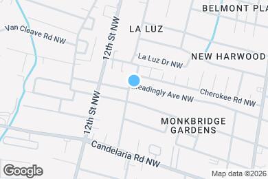 Map image of the property - 1020 Headingly Ave NW