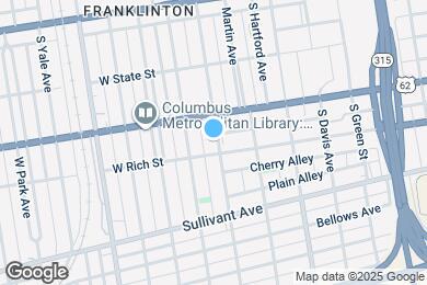 Map image of the property - 211 Hawkes Ave