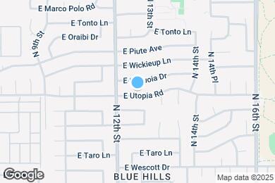 Map image of the property - 1232 E Utopia Rd