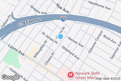 Map image of the property - 277 Clinton Pl
