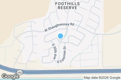 Map image of the property - 2916 W Windsong Dr