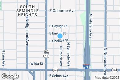Map image of the property - 4400 N Branch Ave