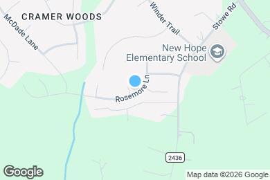 Map image of the property - 4820 Weber Ct