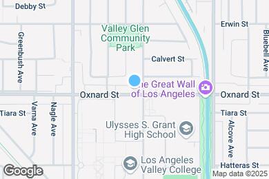 Map image of the property - 13115 Oxnard St