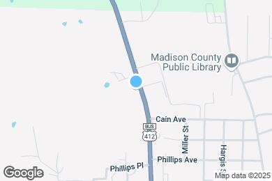 Map image of the property - 901 N Gaskill St