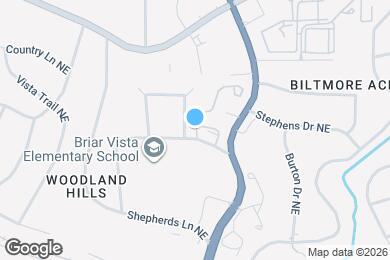 Map image of the property - 1242 Weatherstone Dr NE