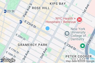 Map image of the property - EAST 23 STREET