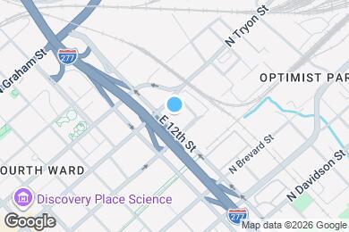 Map image of the property - 900 N Tryon St