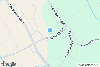 Map image of the property - 1206 Virginia St SW